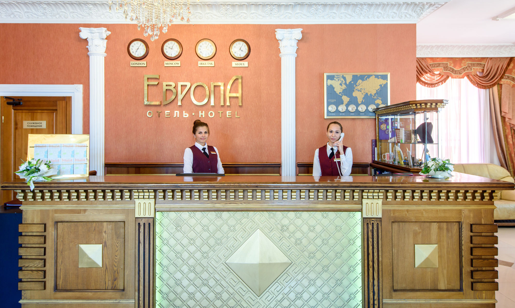 Europa Hotel Irkutsk Exterior foto